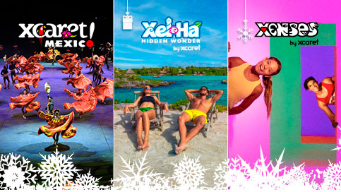 Xcaret Plus + Xel-Há + Xenses